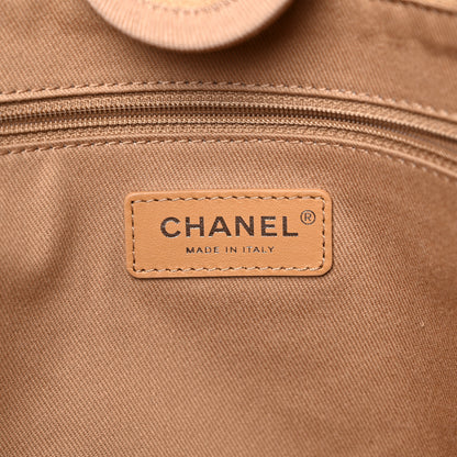 Chanel Mixed Fibers Small Deauville Tote Beige 7 of 14