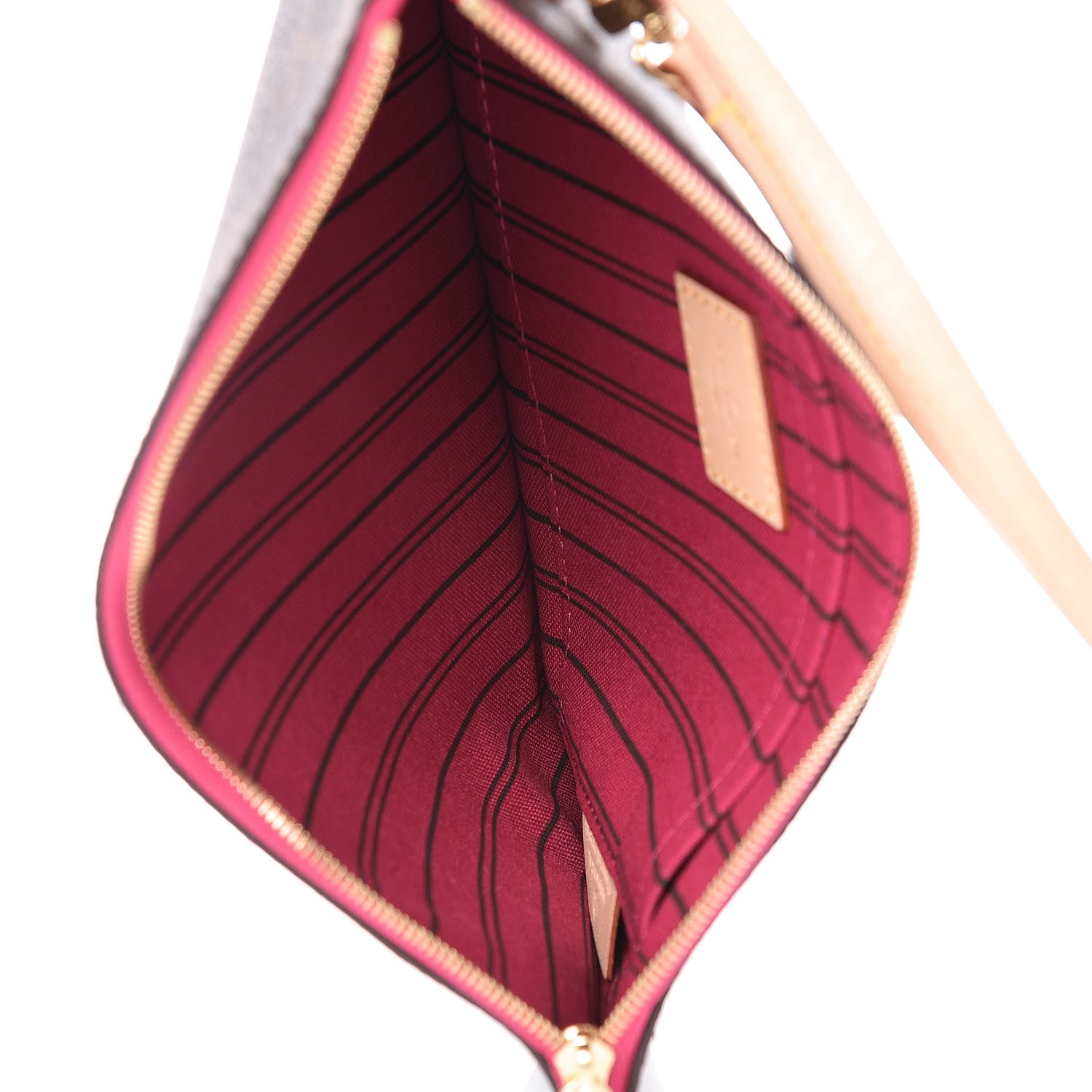 Louis Vuitton Monogram Neverfull MM GM Pochette Pivoine 5 of 9