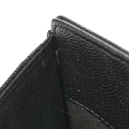 Chanel Caviar Quilted Phone Holder Wallet on Removable Chain Insert Black 7 of 9
