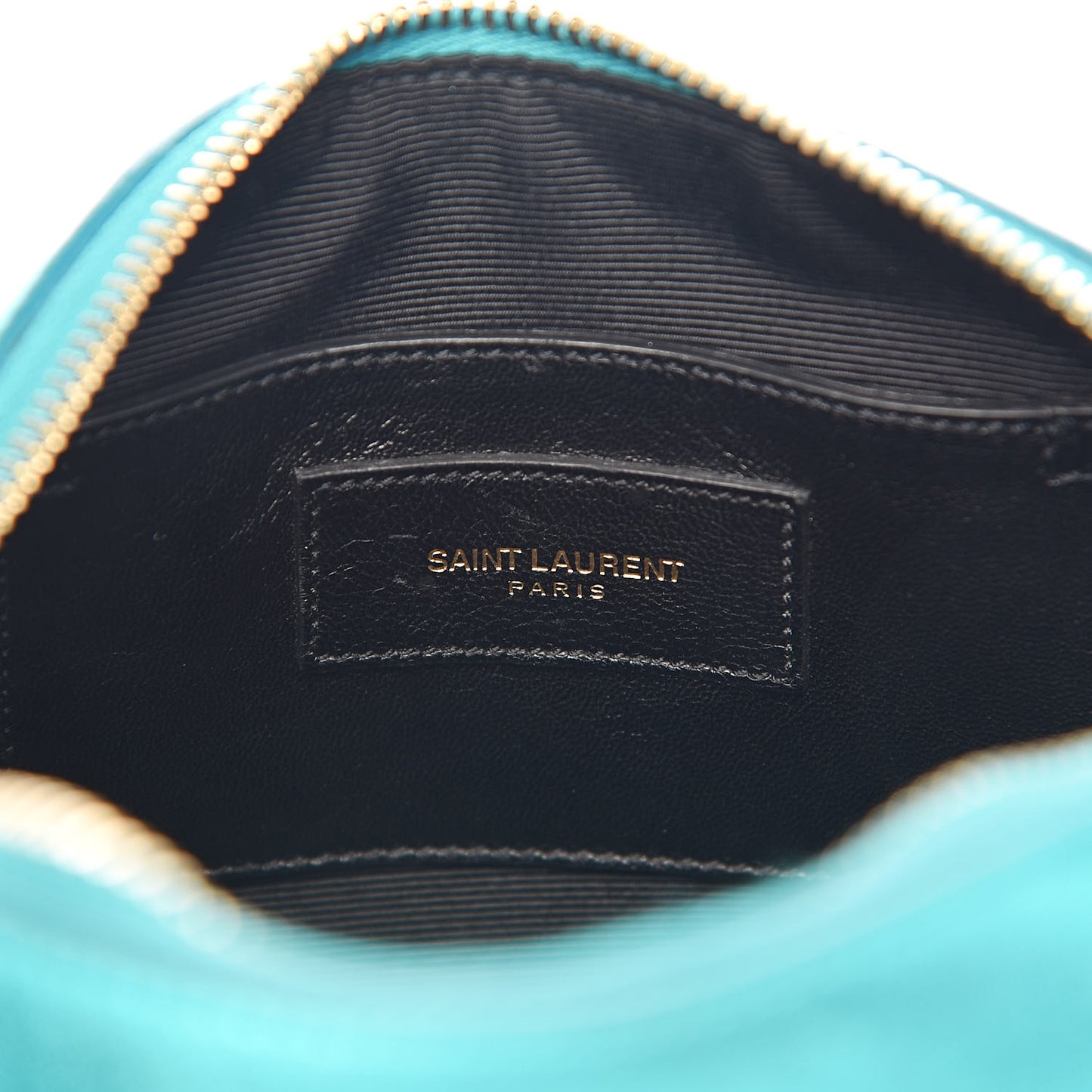 Metallic Lambskin Classic Toy Duffle Blue