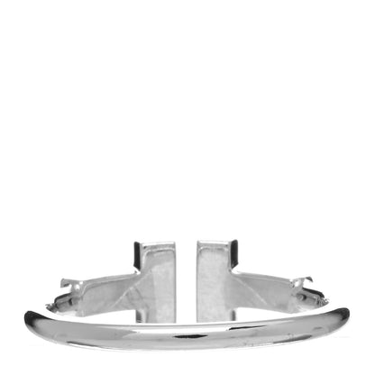 Tiffany 18K White Gold Diamond T Wire Ring 49 5 3 of 5
