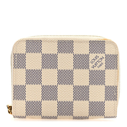 Louis Vuitton Damier Azur Zippy Coin Purse 1 of 6
