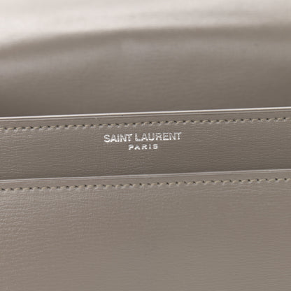 Saint Laurent Suede Calfskin Medium Monogram Sunset Taupe 7 of 11