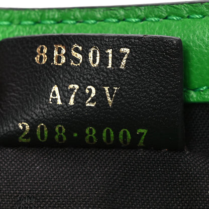 Fendi Nappa FF 1974 Embossed Mini Baguette Tomatillo 7 of 14