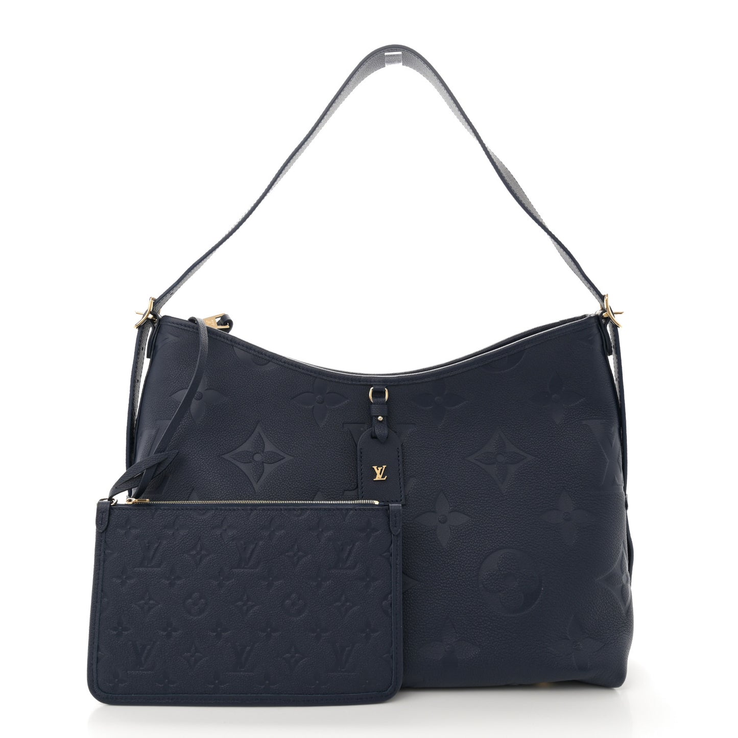 Empreinte Monogram Giant CarryAll MM Navy
