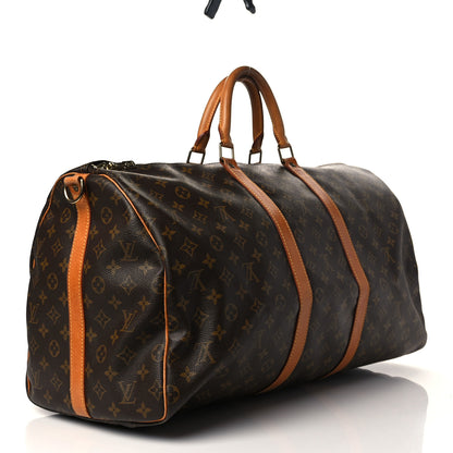 Louis Vuitton Monogram Keepall Bandouliere 55 3 of 13