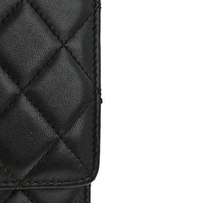 Chanel Lambskin Quilted Trendy CC Wallet On Chain WOC Black 15 of 16