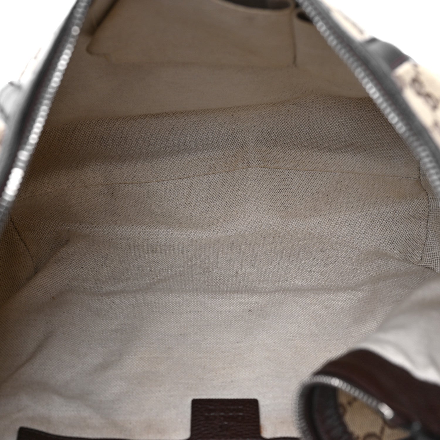 Gucci Monogram Medium Techno Horsebit Hobo Brown 5 of 10