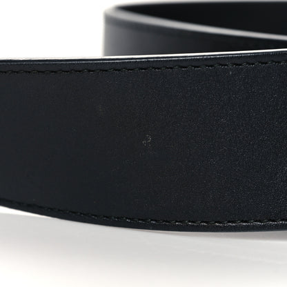 Gucci Calfskin Double G 40mm Belt 75 30 Black 6 of 7
