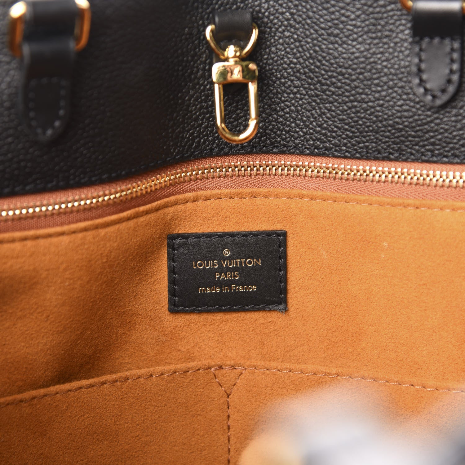 Louis Vuitton Empreinte Monogram Giant Onthego GM Black 6 of 10