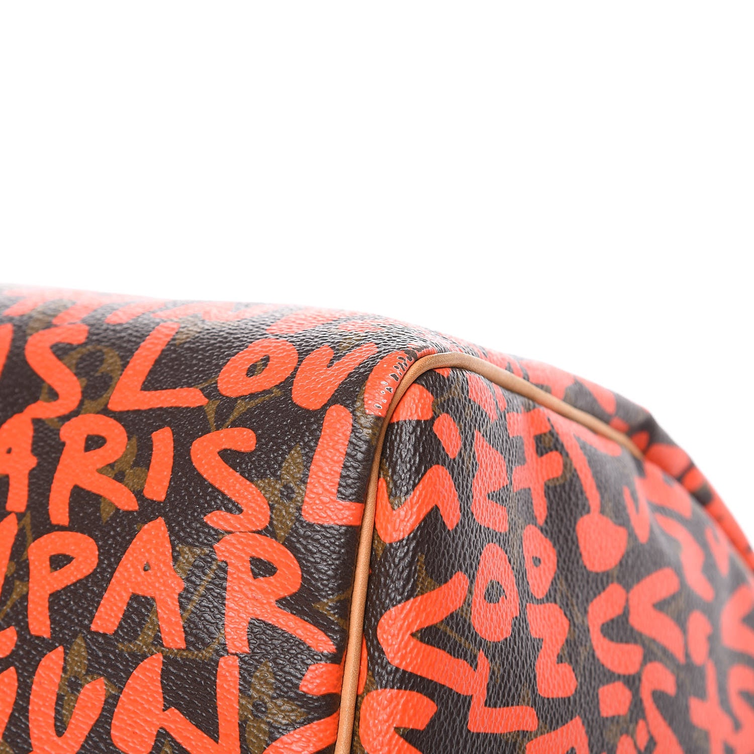 Louis Vuitton Monogram Graffiti Speedy 30 Orange 11 of 17