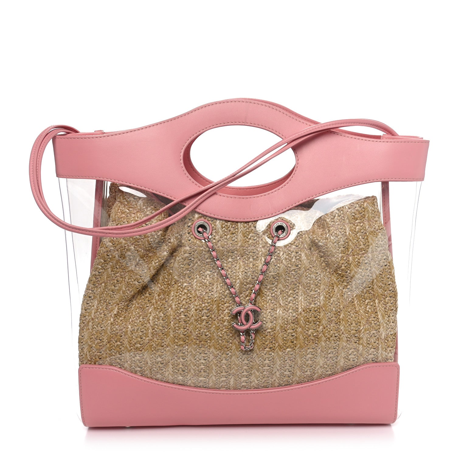 Chanel Calfskin PVC Chanel 31 Bag Pink 1 of 10
