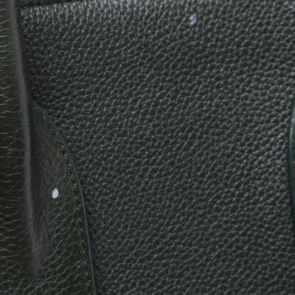 Saint Laurent Grained Calfskin Small Supple Sac De Jour Dark Vert 12 of 12