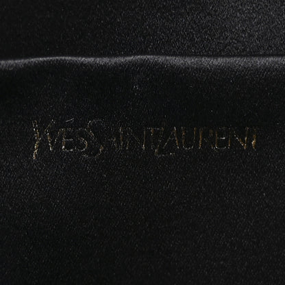 Saint Laurent Patent Large Belle De Jour Clutch Grey 6 of 13