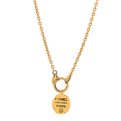 Chanel 31 Rue Cambon Paris CC Necklace Gold 1 of 4