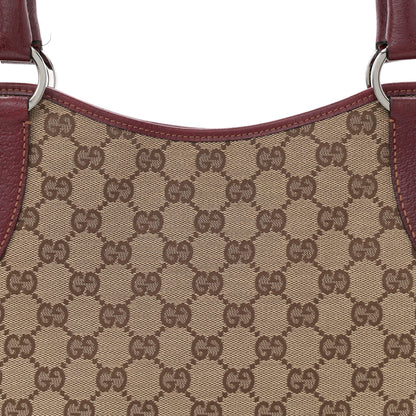 Gucci Monogram Shoulder Bag Red 8 of 12
