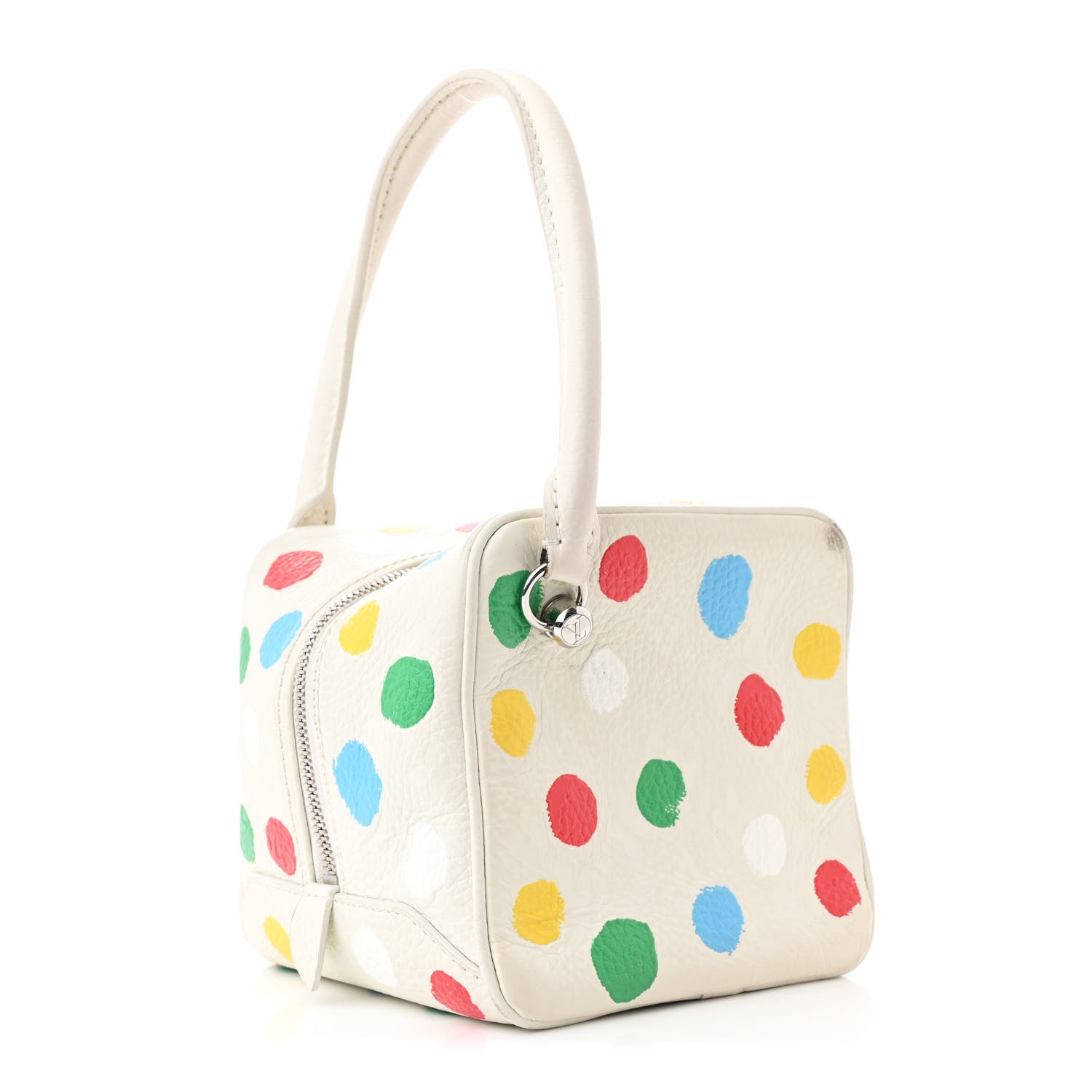 Louis Vuitton LV X YK Empreinte Square Bag White 3 of 10