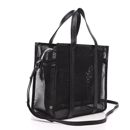 Balenciaga Mesh Small Bazar Shopper Tote Black 2 of 9