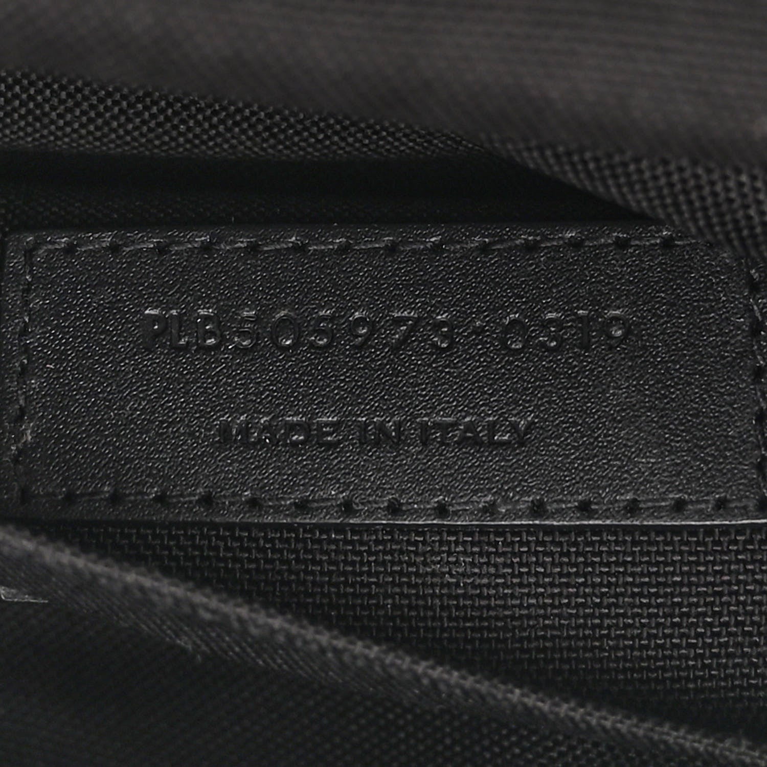 Saint Laurent Calfskin City Belt Bag Black 7 of 10