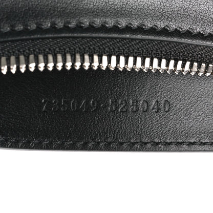 Gucci Nylon Calfskin Enamel GG Matelasse Chain Handbag Black 7 of 10