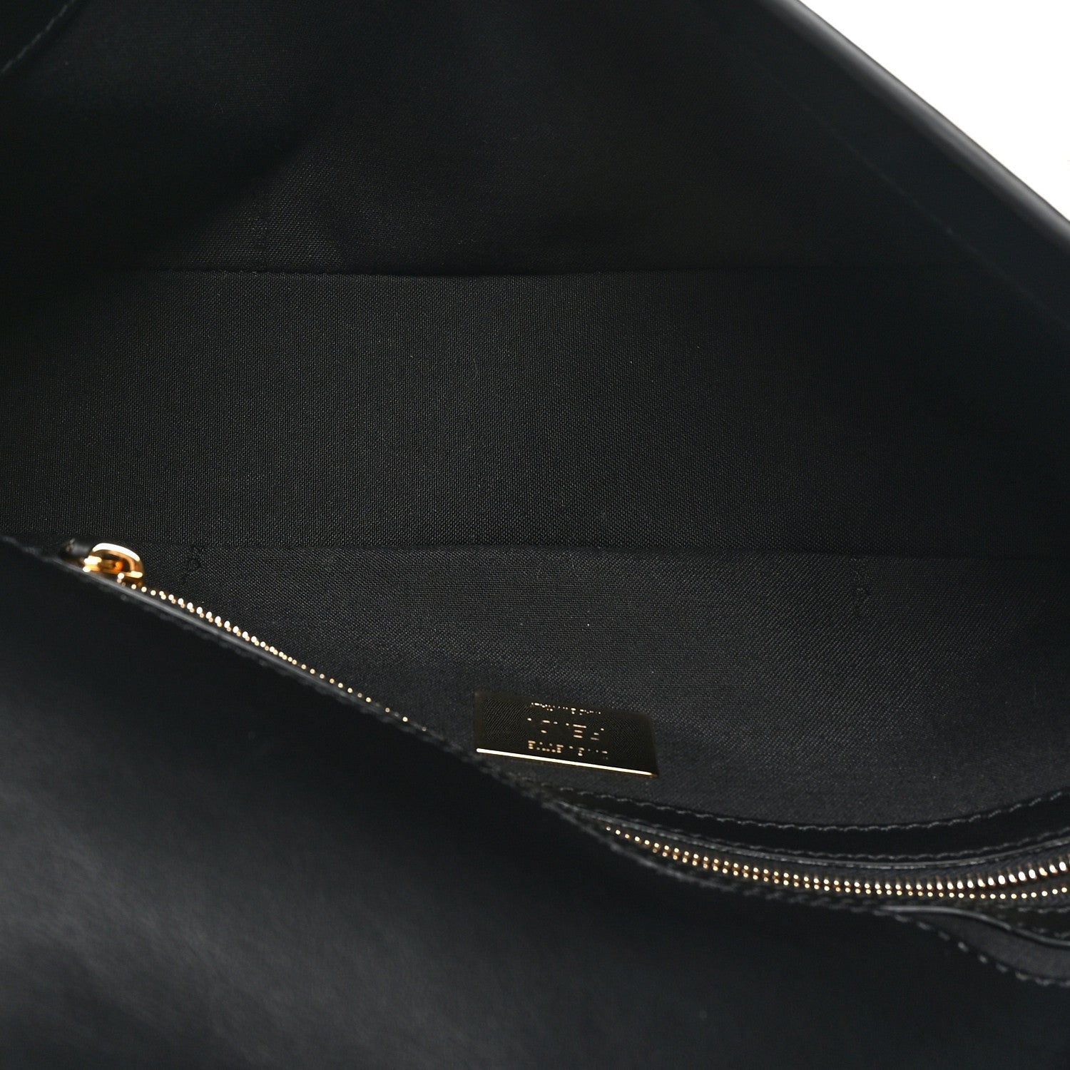 Fendi Vitello Grace Intarsio Geometric Brandy Black Multicolor 5 of 10