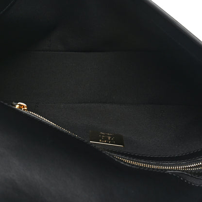 Fendi Vitello Grace Intarsio Geometric Brandy Black Multicolor 5 of 10