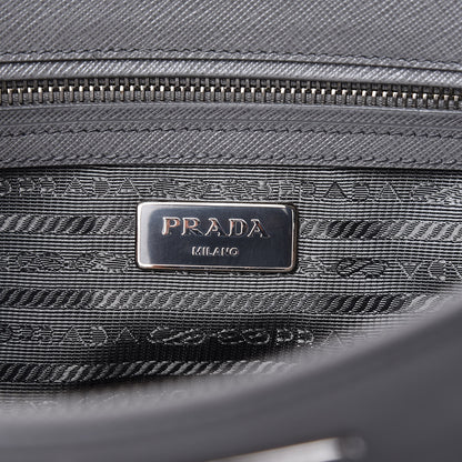Prada Saffiano Small Galleria Double Zip Tote Marmo 6 of 9