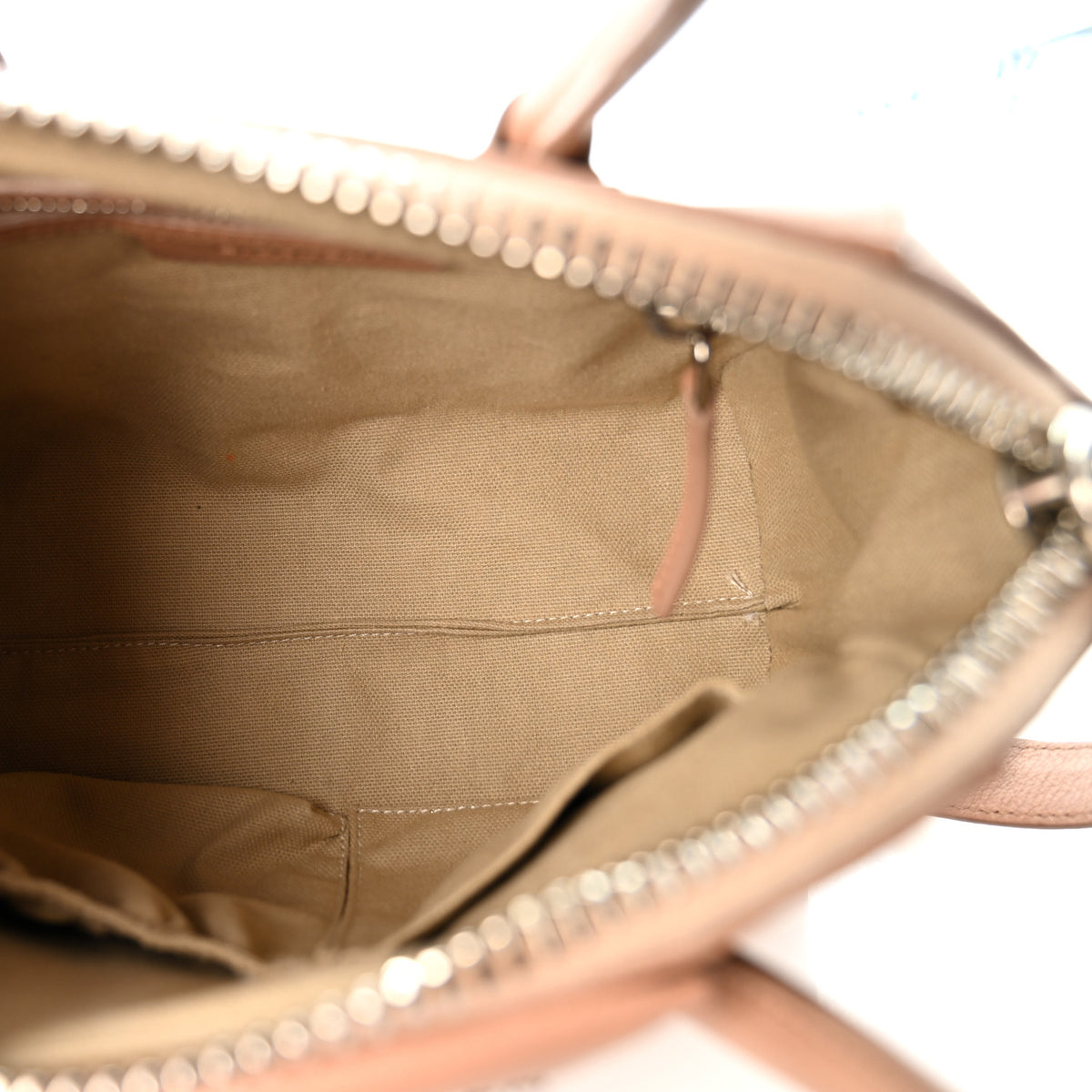 Sugar Goatskin Mini Antigona Powder