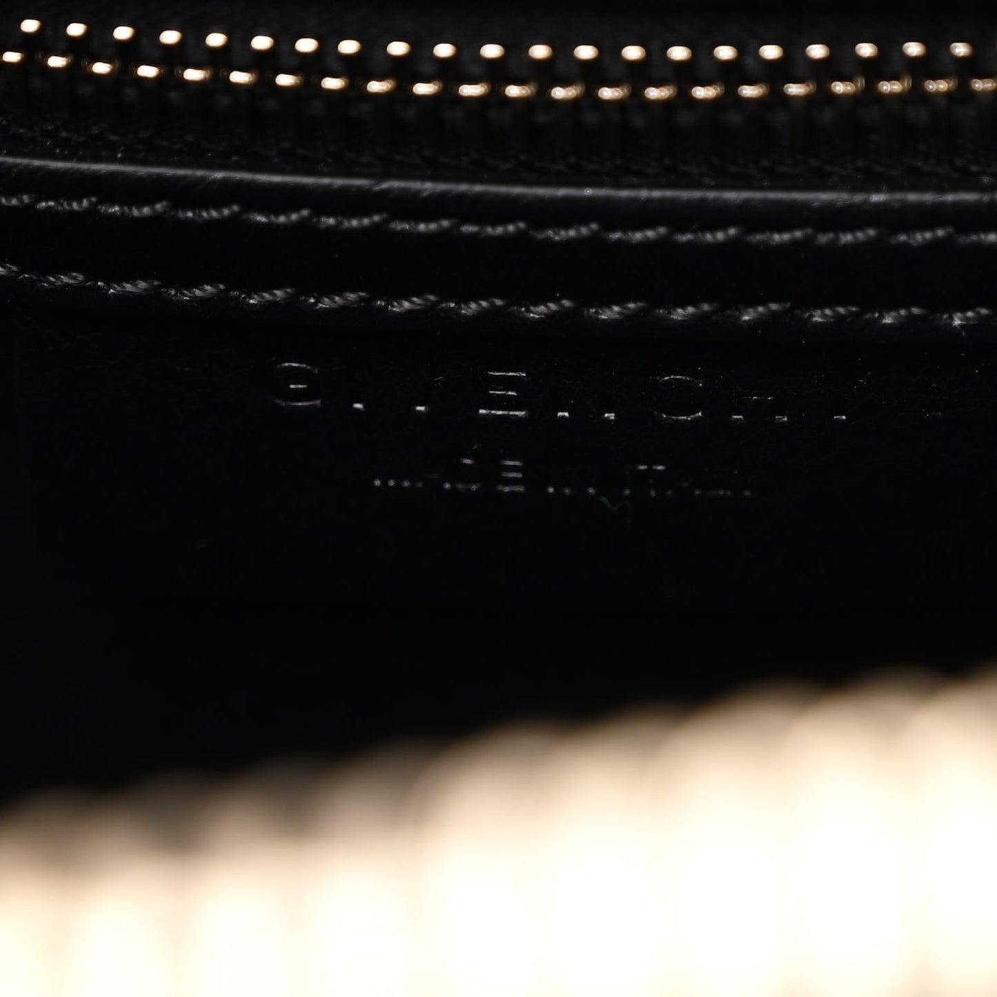 Calfskin Crocodile Embossed Small Antigona Black