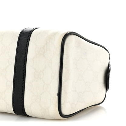 Gucci GG Plus Monogram Small Joy Boston White Black 10 of 15