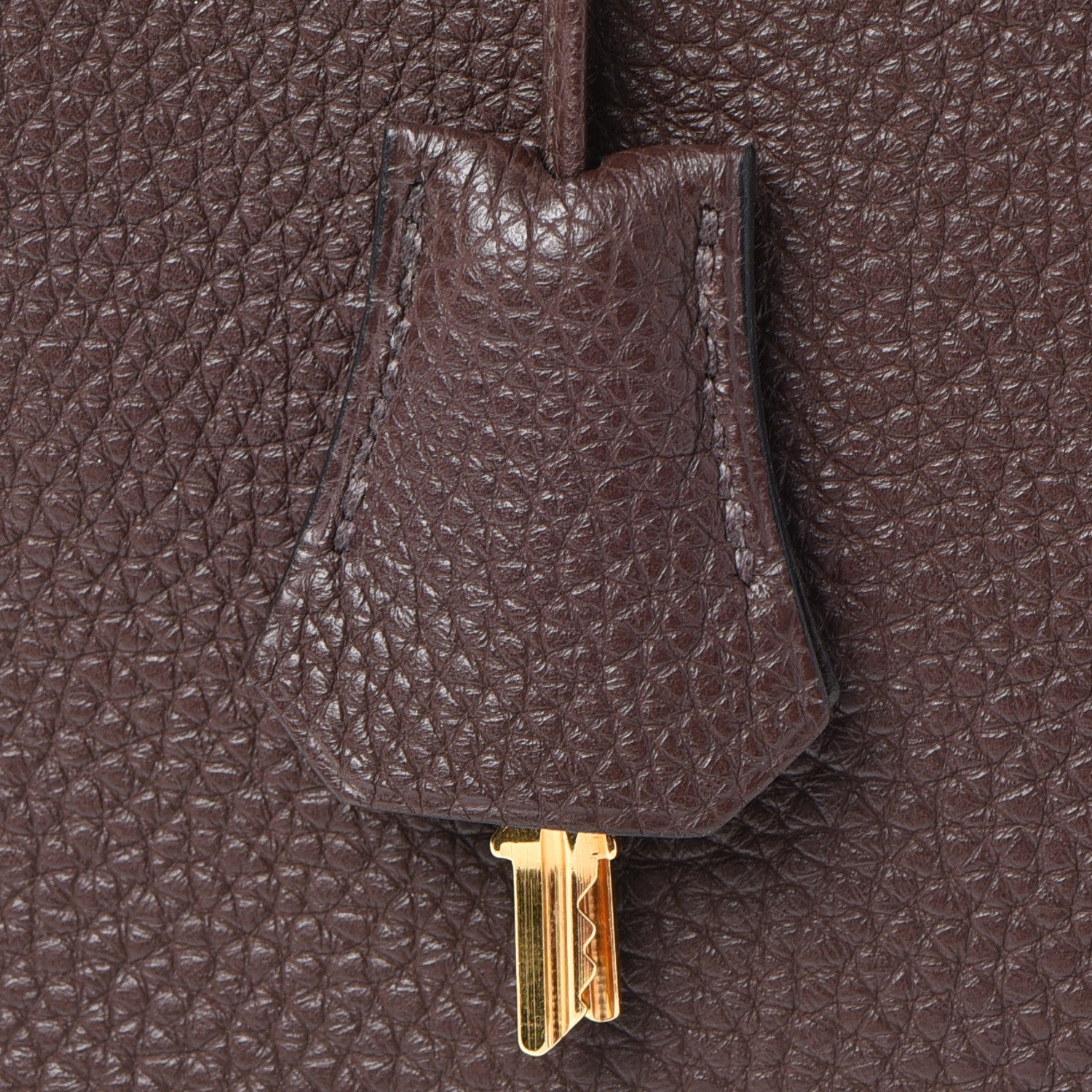 Hermes Togo Kelly Retourne 25 Chocolate 34 of 39