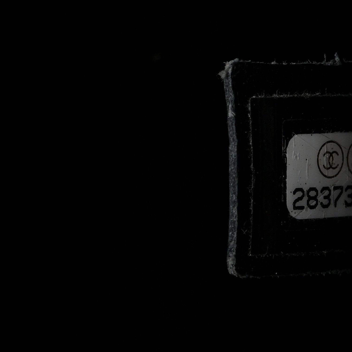 Chanel Sequin Mini Rectangular Single Flap Black Silver 7 of 10