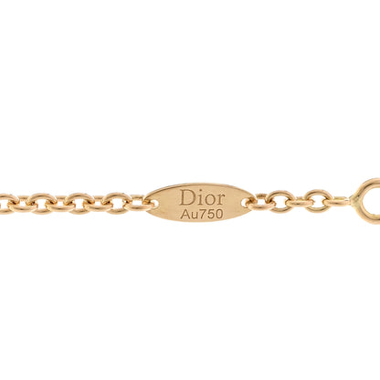 Christian Dior 18K Yellow White Gold Diamond Black Onyx Mother of Pearl Rose Celeste Medallion Pendant Necklace 6 of 7