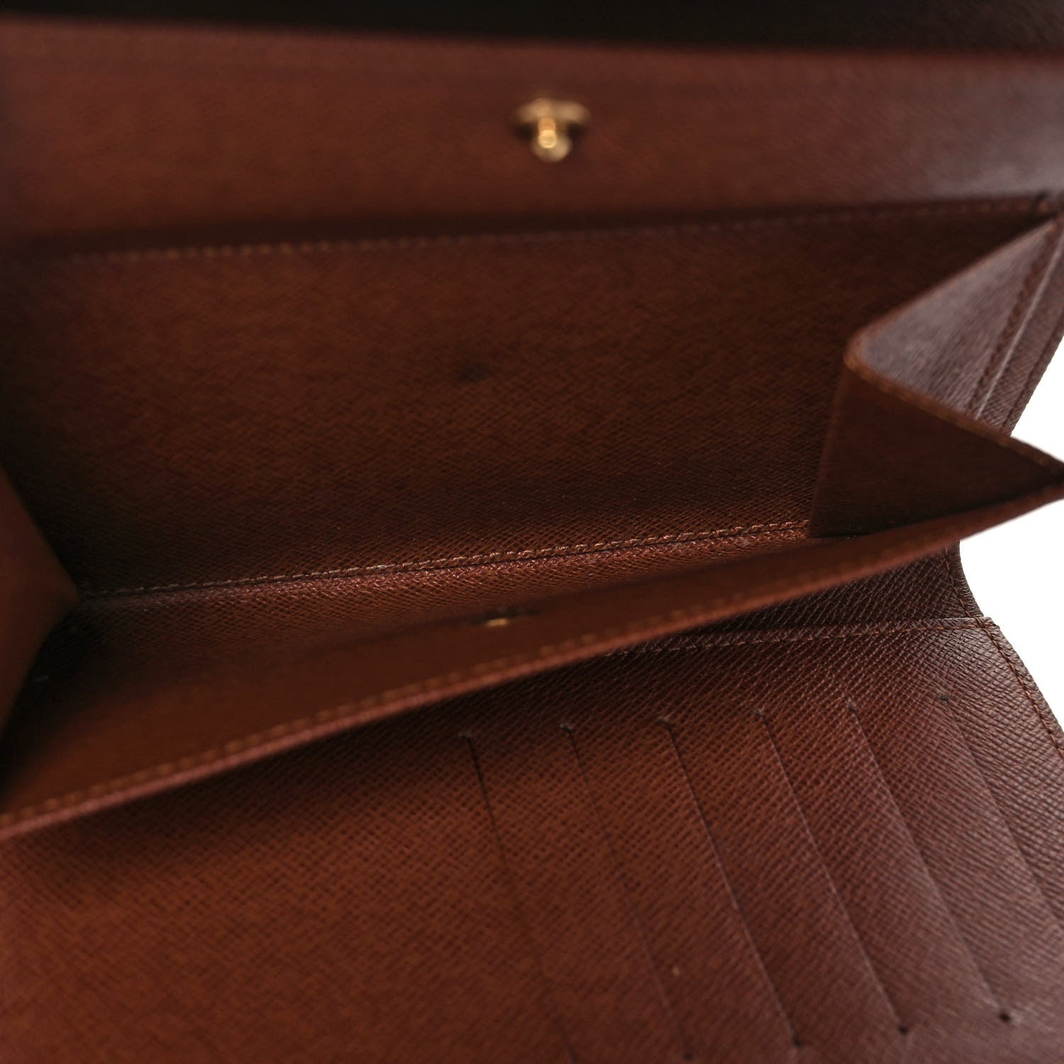 Louis Vuitton Monogram Tri-Fold Compact Wallet 8 of 12