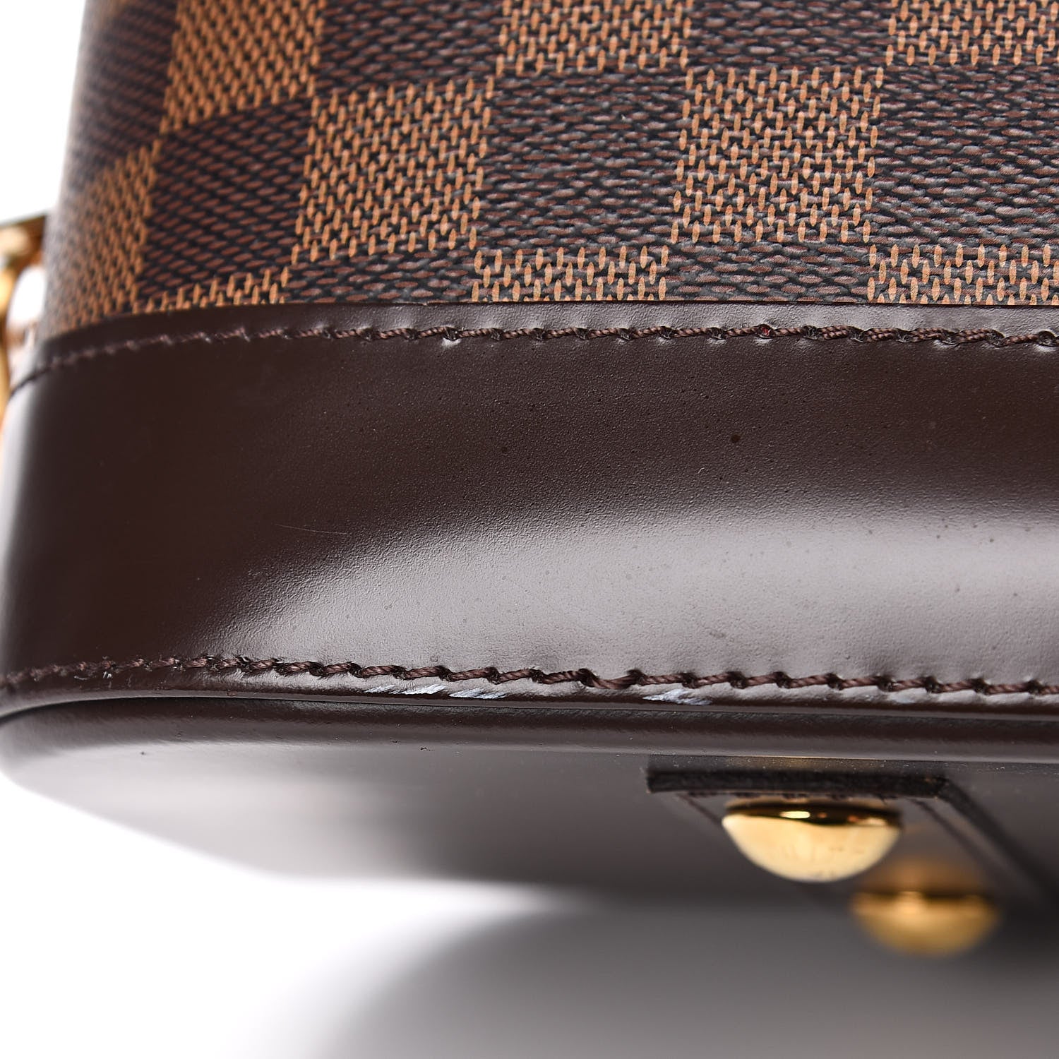 Louis Vuitton Damier Ebene Alma MM 10 of 12