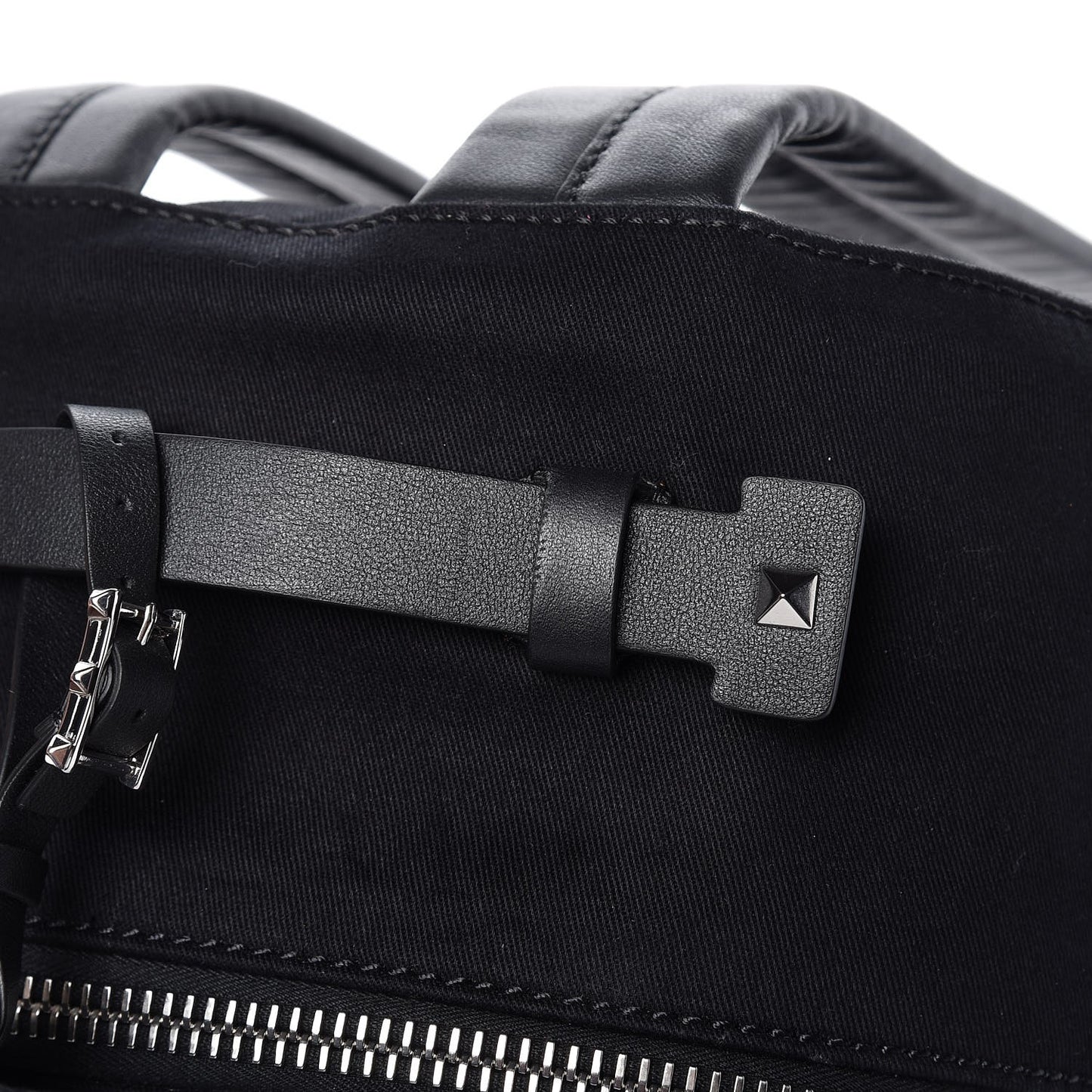 Canvas Logo Backpack Black