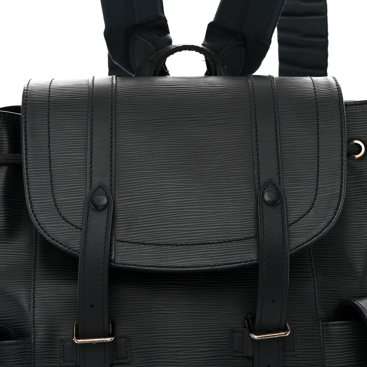 Louis Vuitton Epi Christopher Backpack PM Marine 8 of 15