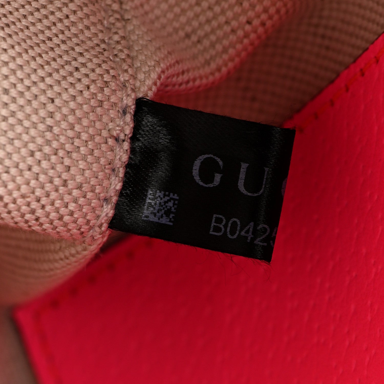 Gucci GG Supreme Monogram Textured Dollar Calfskin Web Ophidia Small Crossbody Bag Beige Ebony Fuchsia 7 of 10