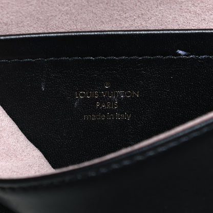 Louis Vuitton Lambskin Embossed Monogram Pochette Coussin Black 6 of 14