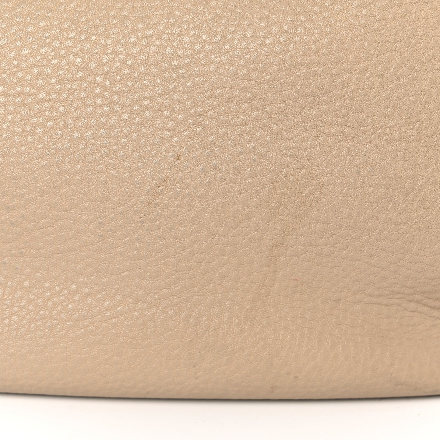 Vitello Daino Side Pocket Hobo Sabbia