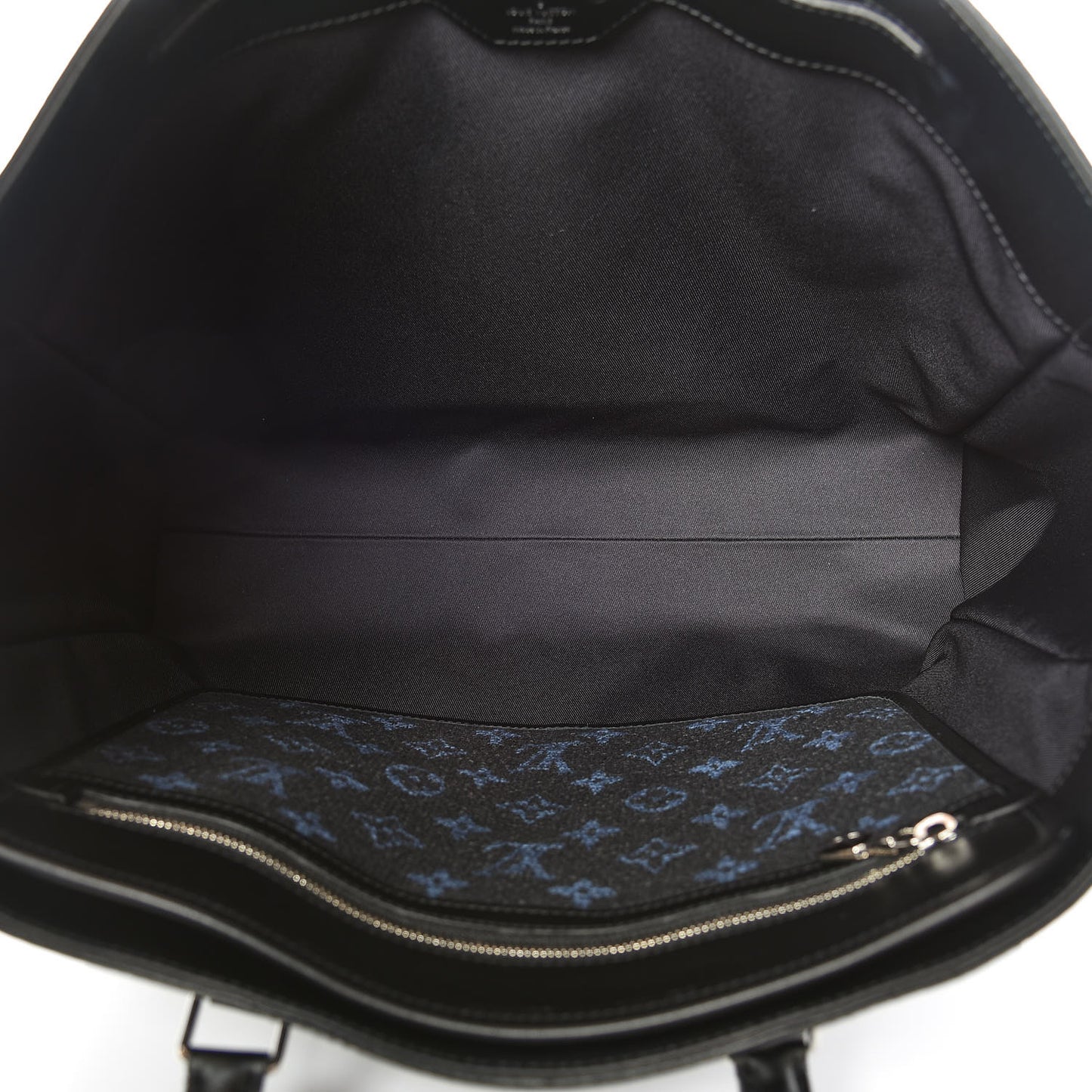 Jacquard Monogram Grand Sac Cobalt
