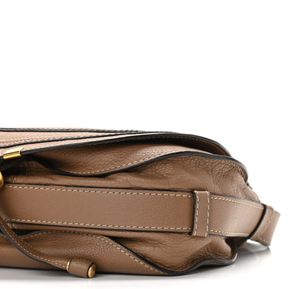 Chloe Calfskin Medium Marcie Round Crossbody Bag Nut 10 of 10
