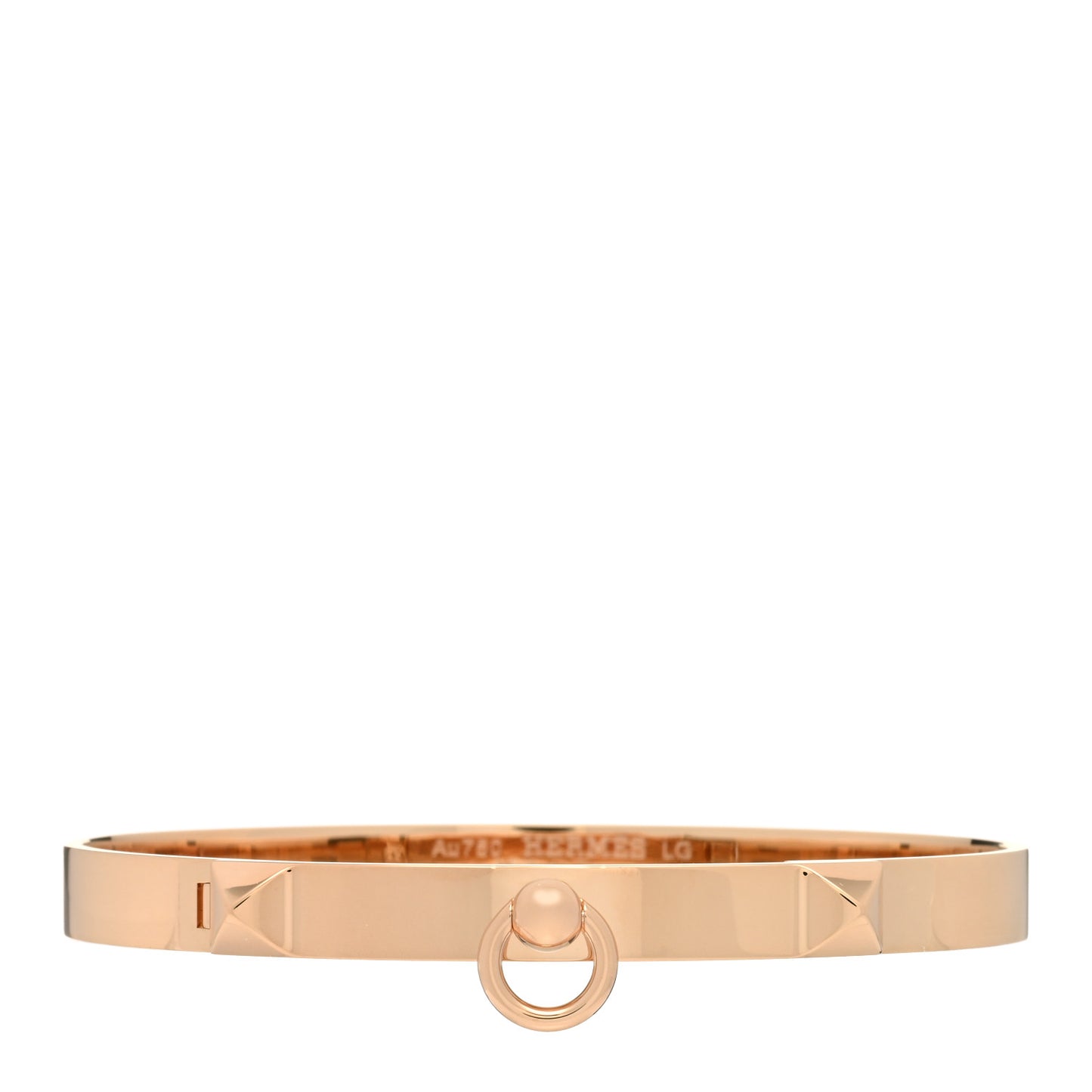 18K Rose Gold PM Collier De Chien Bracelet LG