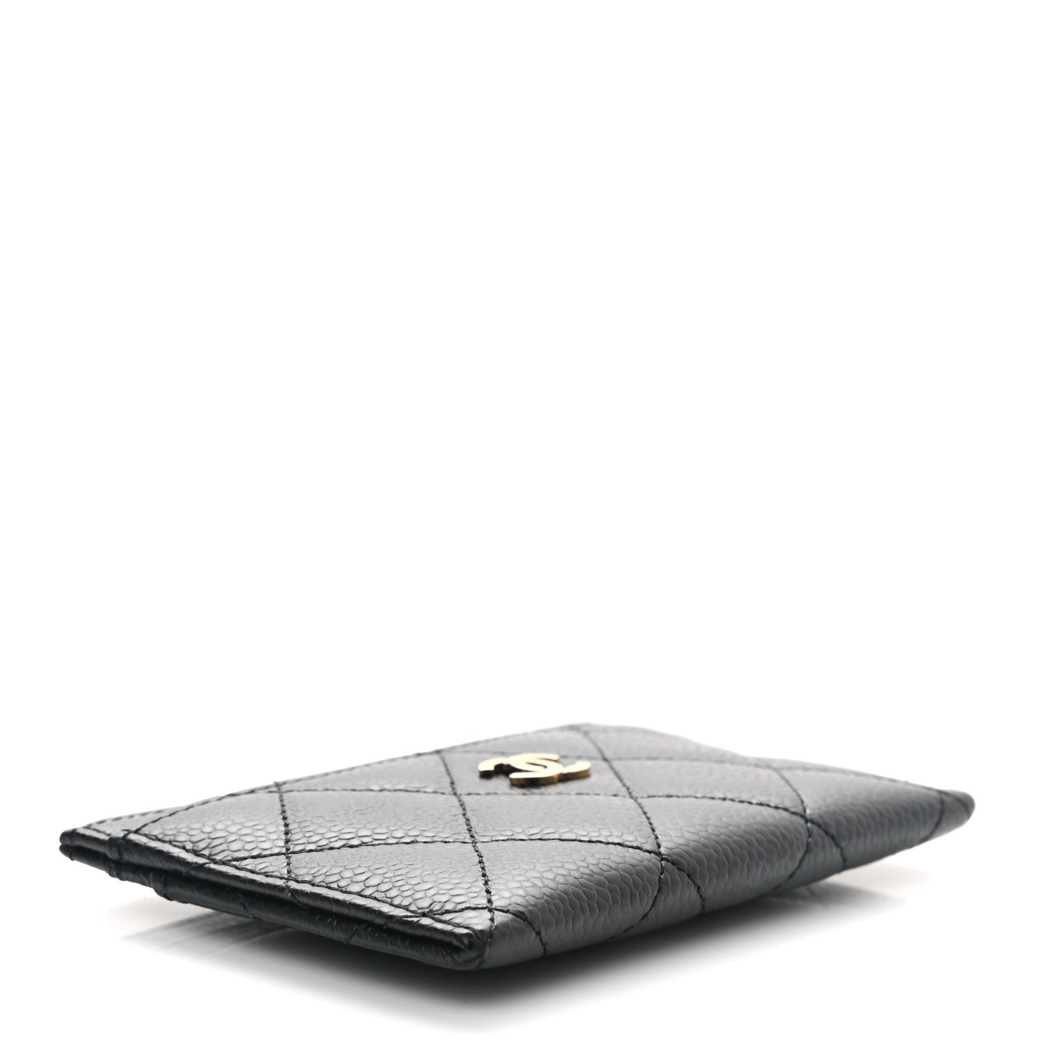 Chanel Caviar Quilted Card Holder Black 4 of 10