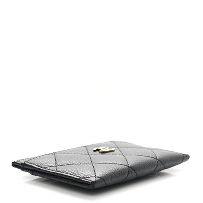 Chanel Caviar Quilted Card Holder Black 4 of 10