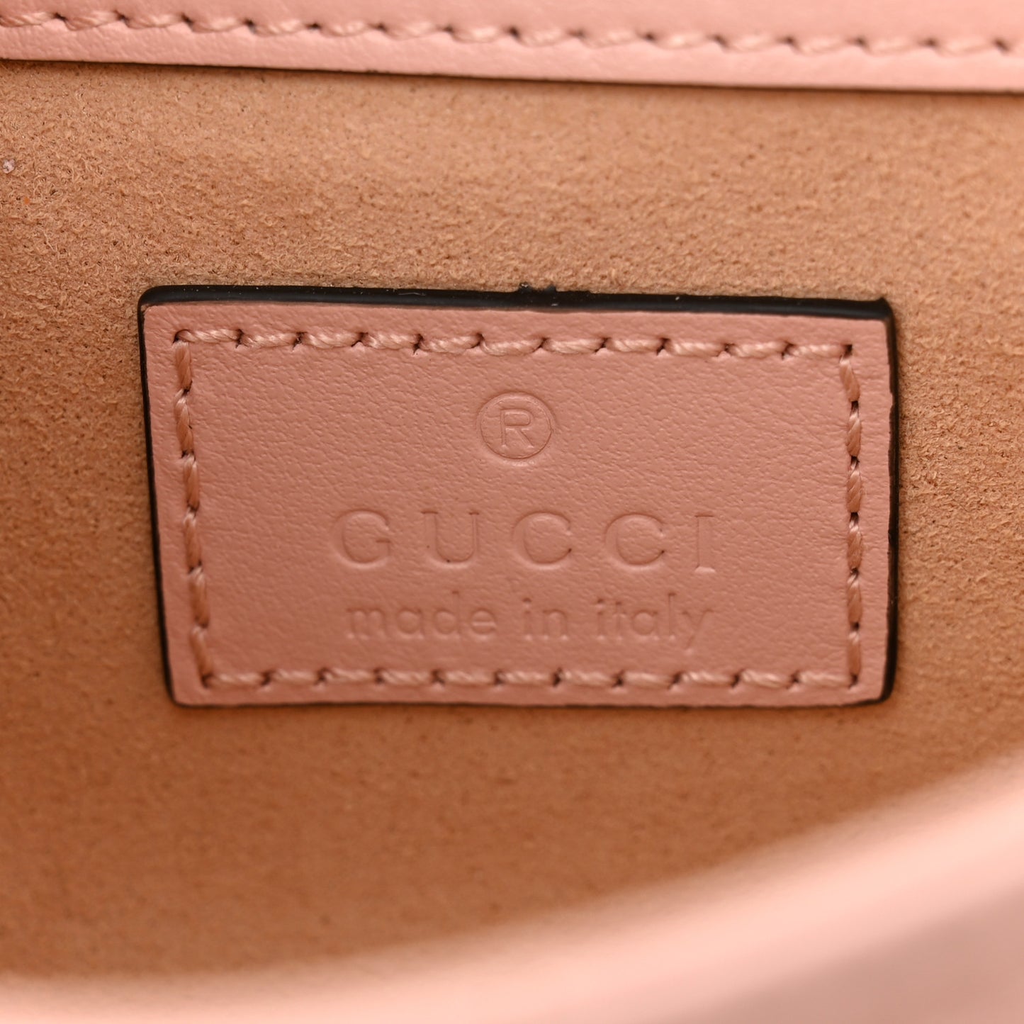 Calfskin Matelasse Monochrome GG Marmont Chain Belt Bag Perfect Pink