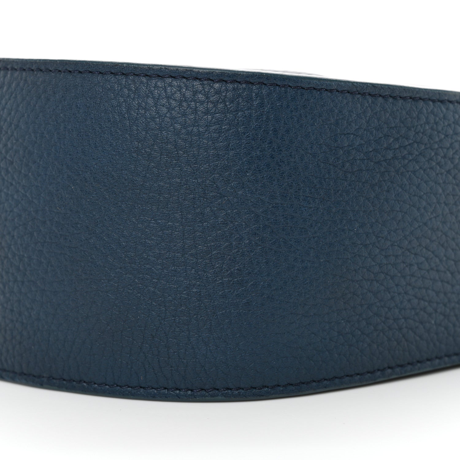 The Row Deerskin Drawstring Pouch Blue 9 of 9