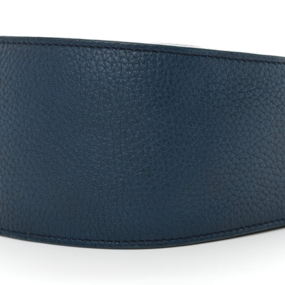 The Row Deerskin Drawstring Pouch Blue 9 of 9