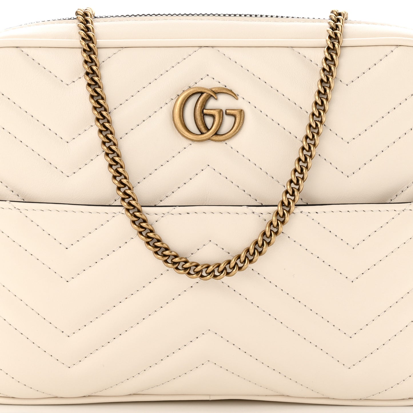 Calfskin Matelasse GG Marmont Multi-Use Mini Bag 85 34 Black Perfect Pink Mystic White