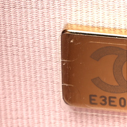 Chanel Caviar Quilted Crystal CC Wallet On Chain WOC Light Pink 8 of 12